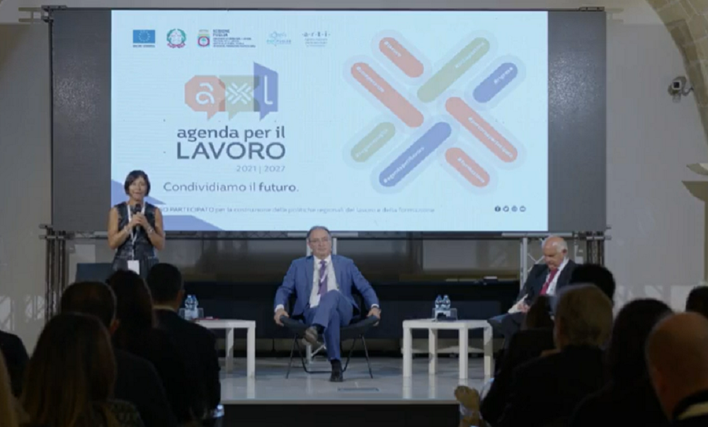 Lavoro in Puglia, avviato il percorso per l’«Agenda 2021-2027»