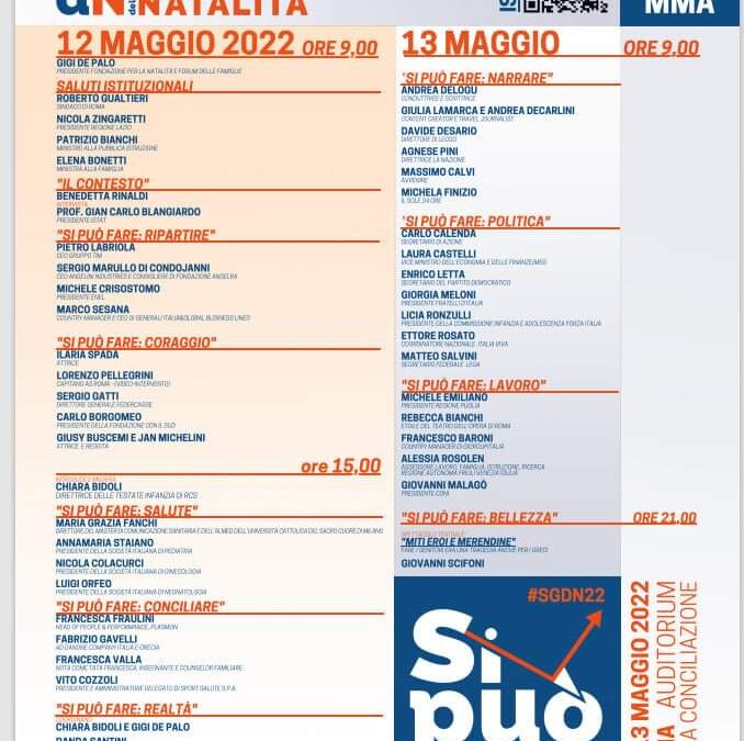 La Regione Puglia agli Stati Generali della Natalità